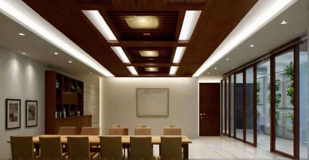 Incorporating False Ceiling Lighting in Study Rooms