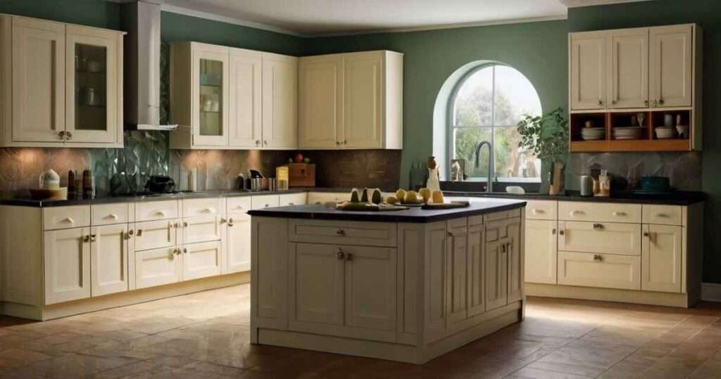 Kitchen Paint Ideas with Cream Cabinets